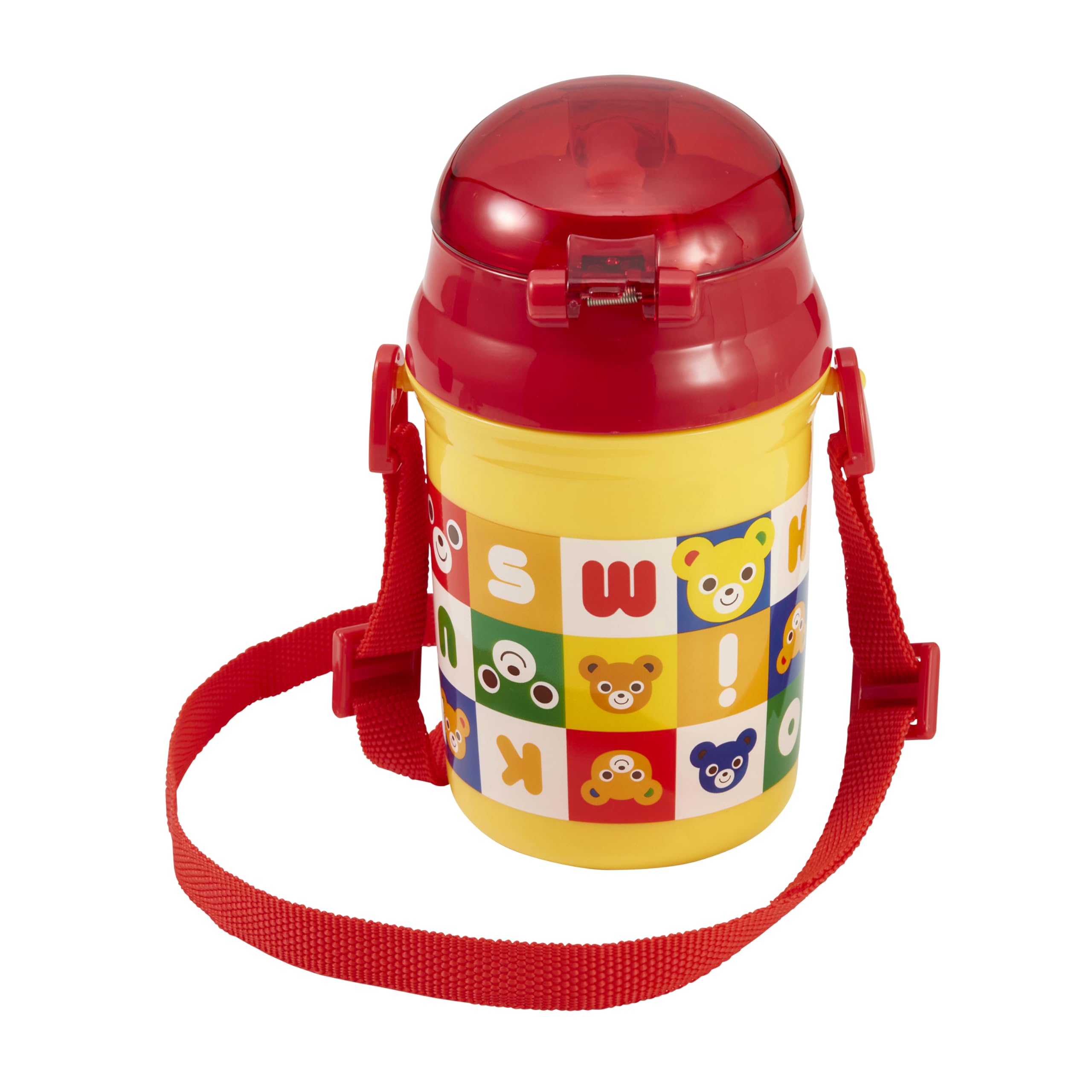 Amazon.co.jp: [ミキハウス] ストローホッパー 340ml 水筒 ストロー 