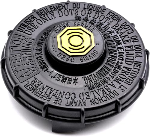 Miniatura 3 de Tapa de líquido de frenos para Honda, tapa de depósito de líquido de tanque de cilindro maestro de freno se adapta a Honda Accord Fit EV Hybrid