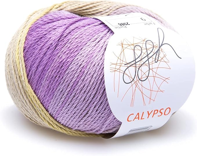 title=ggh Calypso | 100% Cotone | 50g di Lana per Lavorare a Maglia o all'Uncinetto