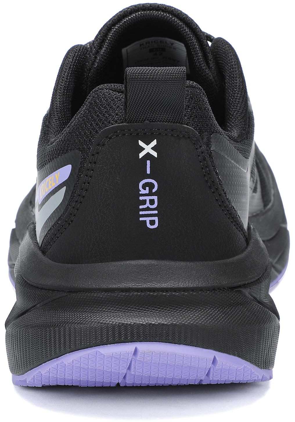 Kricely Zapatillas Trail Running Hombre de Ancho Extra Calzado de Correr en Montaña Antideslizantes Zapatillas de Trekking Ligeras Zapatos Deportivo de Exterior