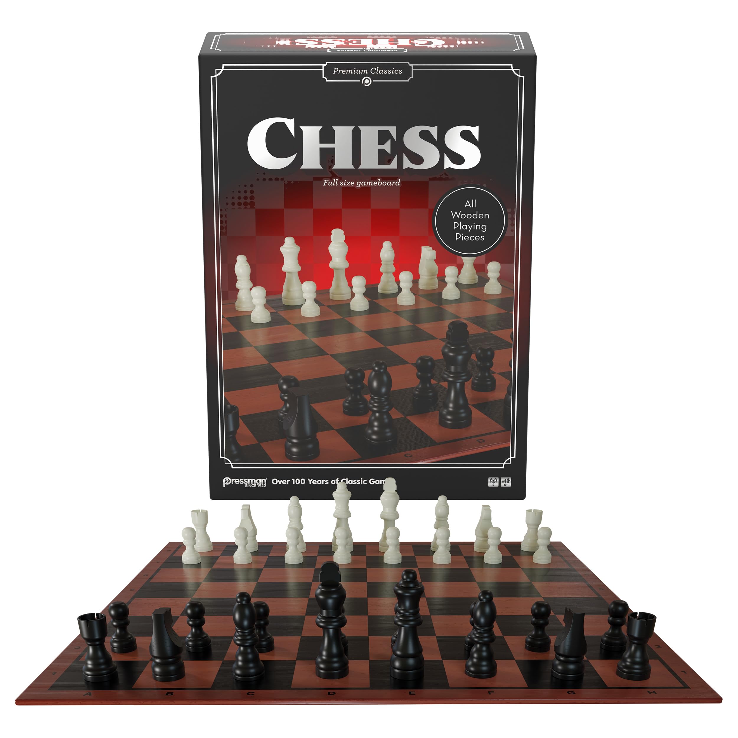 Cayro - Scacchi - + 7 Anni - Modello in Legno - Gioco da Tavolo per