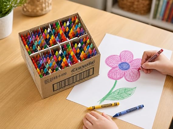 CRAYOLA - 288 Crayons Classpack, 72 Colours, Regular Size, School Supplies