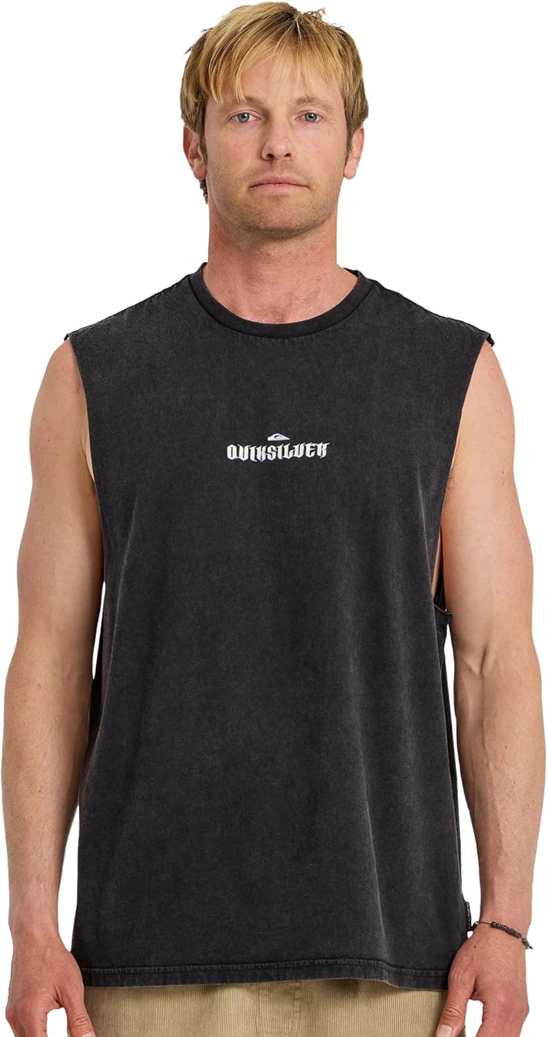 Dark Torch Acid Wash Oversized Tank