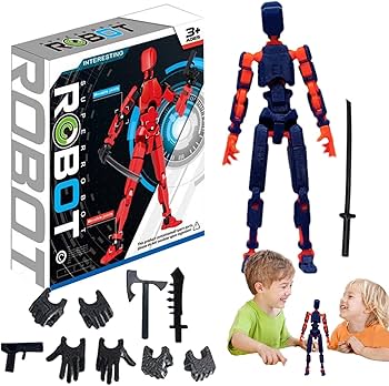 Amazon | T-13 アクションフィギュアセット、カラーボックス