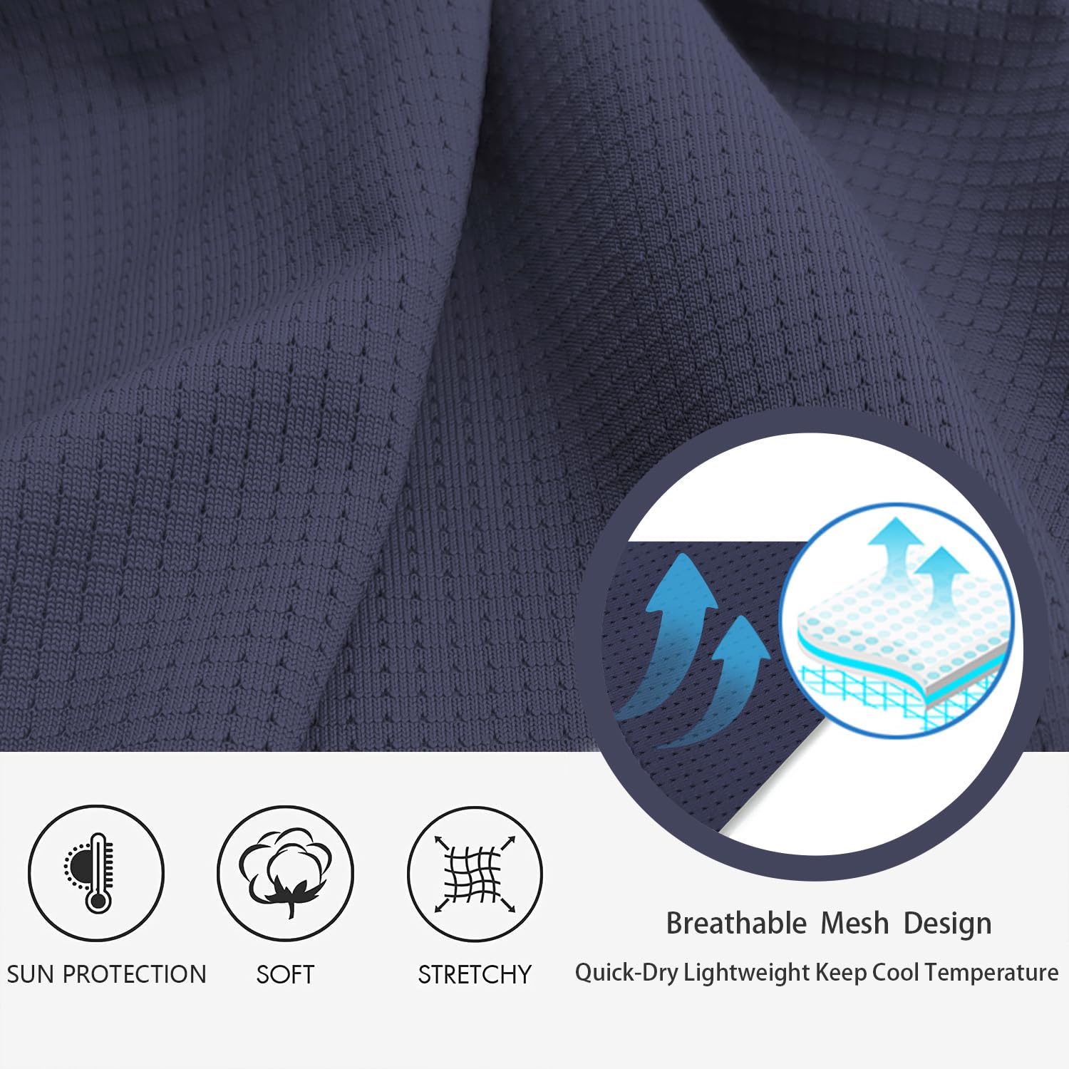 Wulibike Pack de 3 o 5 camisetas deportivas para mujer, manga corta, transpirable, secado rápido, UPF50+, fitness, entrenamiento, correr, senderismo, yoga, actividades al aire libre