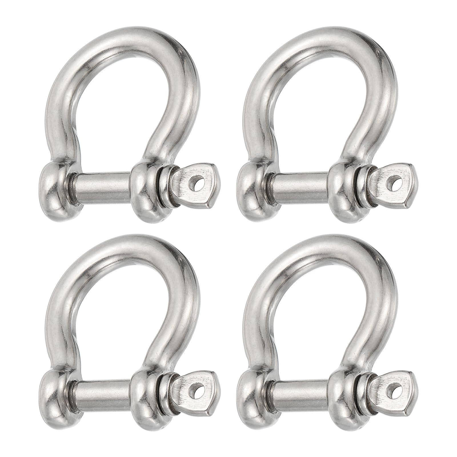 Manille à goupille à vis 10mm en acier inoxydable 304 PATIKIL pour câble extérieur