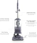 Aspirateur vertical Shark NV352 Navigator Lift Away avec outils larges pour tissus d'ameublement et fentes, lavande