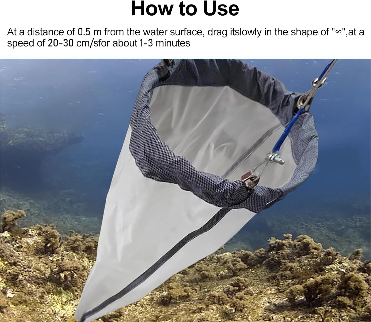 Phytoplankton Collection Nets Kit with 2 Collection Bottles