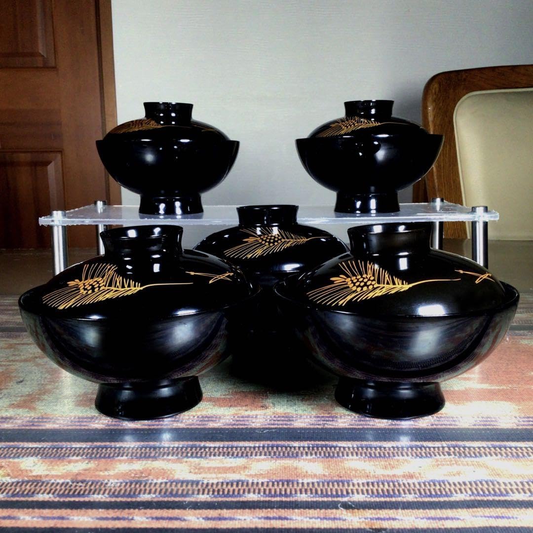 どこでもうー特価』 坂本乙造 蓋付お椀 5客 【公式通販】