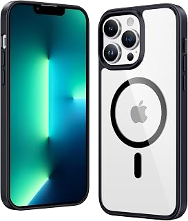FNTCASE for iPhone 13 Pro-Max Case Compatible with Magsafe Clear Phonecase