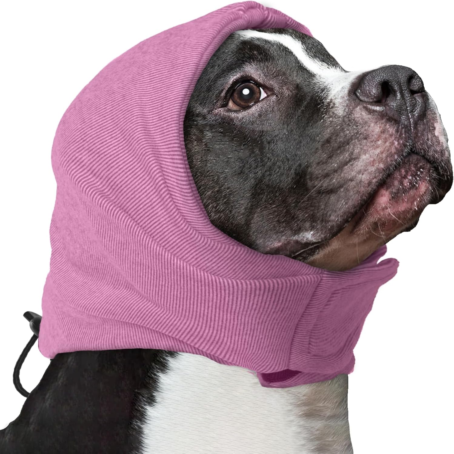 Nanaki Gentle Canine Calming Hoodie Anxiousness Aid Canine Ear Muffs Noise Safety Canine Ear Wrap Hematoma Fireworks Canine Ear Cowl for Tub Blow Drying Canine Head Cowl Noise Cancelling Sleep Assist Headband