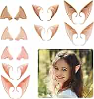 Orecchie Da Elfo In Lattice Con Corona Di Fiori - Accessorio Cosplay Per Halloween E Feste - Foto 13