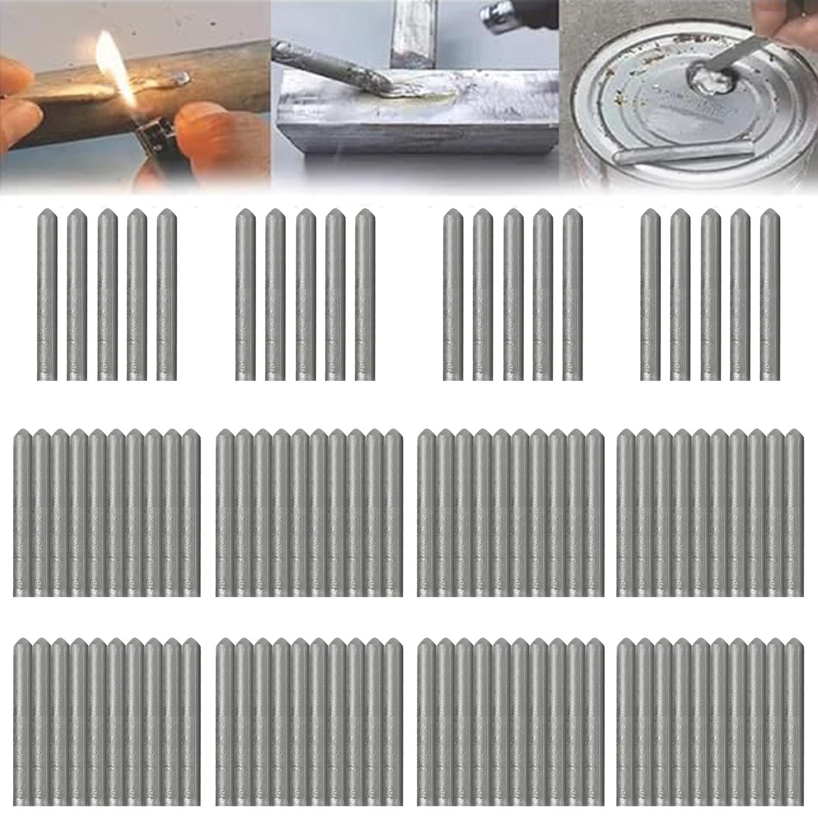 Baguettes de soudage aluminium pour réparer facilement vos outils de jardin en fer et acier