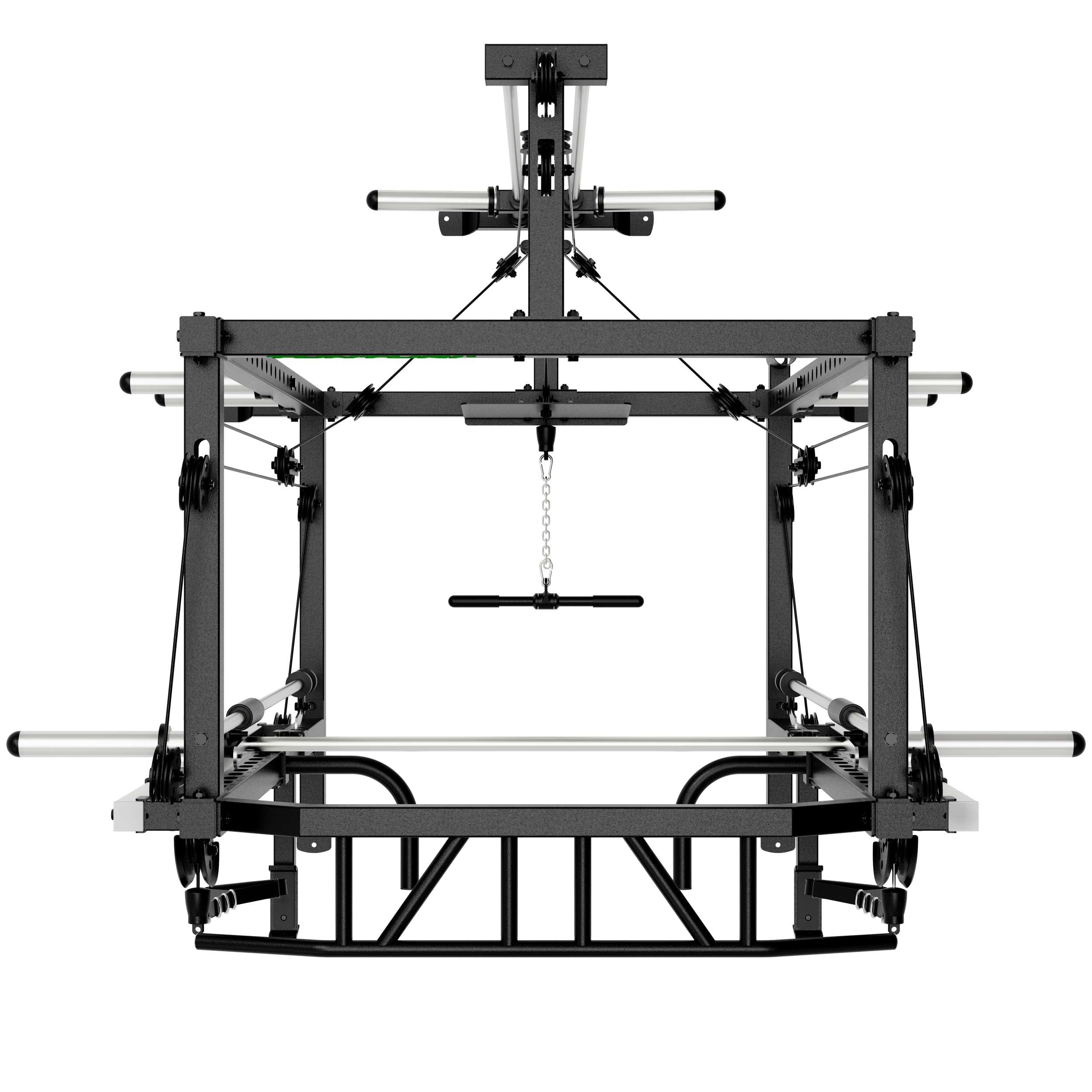 Tunturi SM90 Kraftstation - Fitness-Homegym - Fitnessgerät - Kompakt für den Heimgebrauch - Smith Machine - Full Smith - Kompakt - Inkl. kostenloser Fitness-App