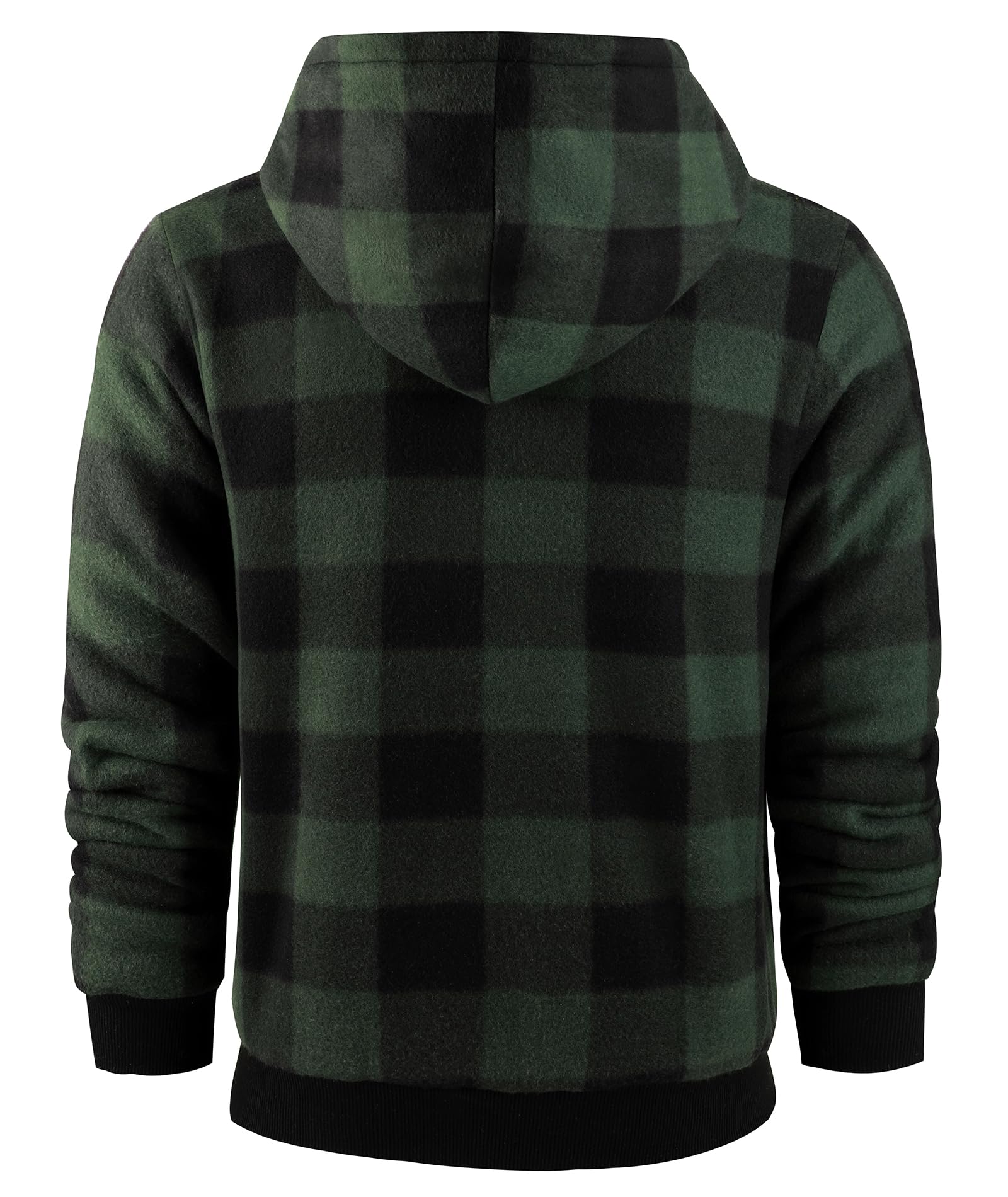 geeksport geeksport geeksport geeksport Felpa da Uomo con Cappuccio e Full Zip Fleece Hoodies for Men Sportive Inverno