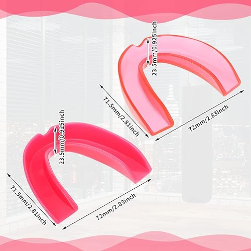 Miniatura 2 de Kathfly 50 piezas de protectores bucales de fútbol, piezas de protección deportiva a granel, férulas atléticas de silicona, accesorios de fútbol,