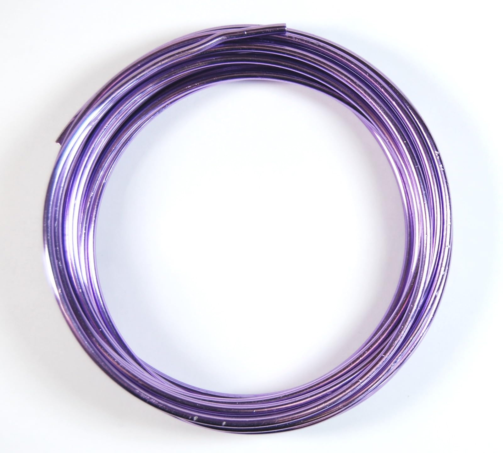 celloexpress Aluminium Craft Wire - 3mm x 5m (Diameter x Length) - Aluminium Wire 9 Guage (Lavender)