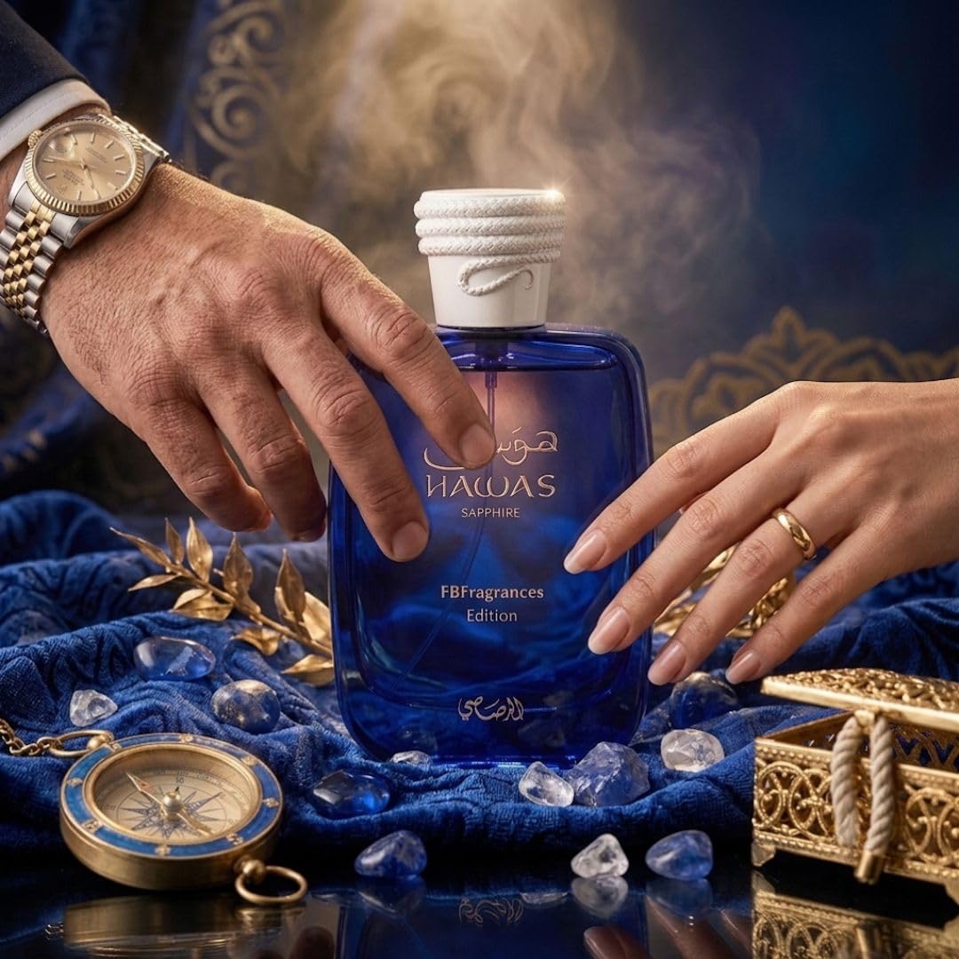 Amazon.com : RASASI Hawas Sapphire X FBFragrances Edition Eau de