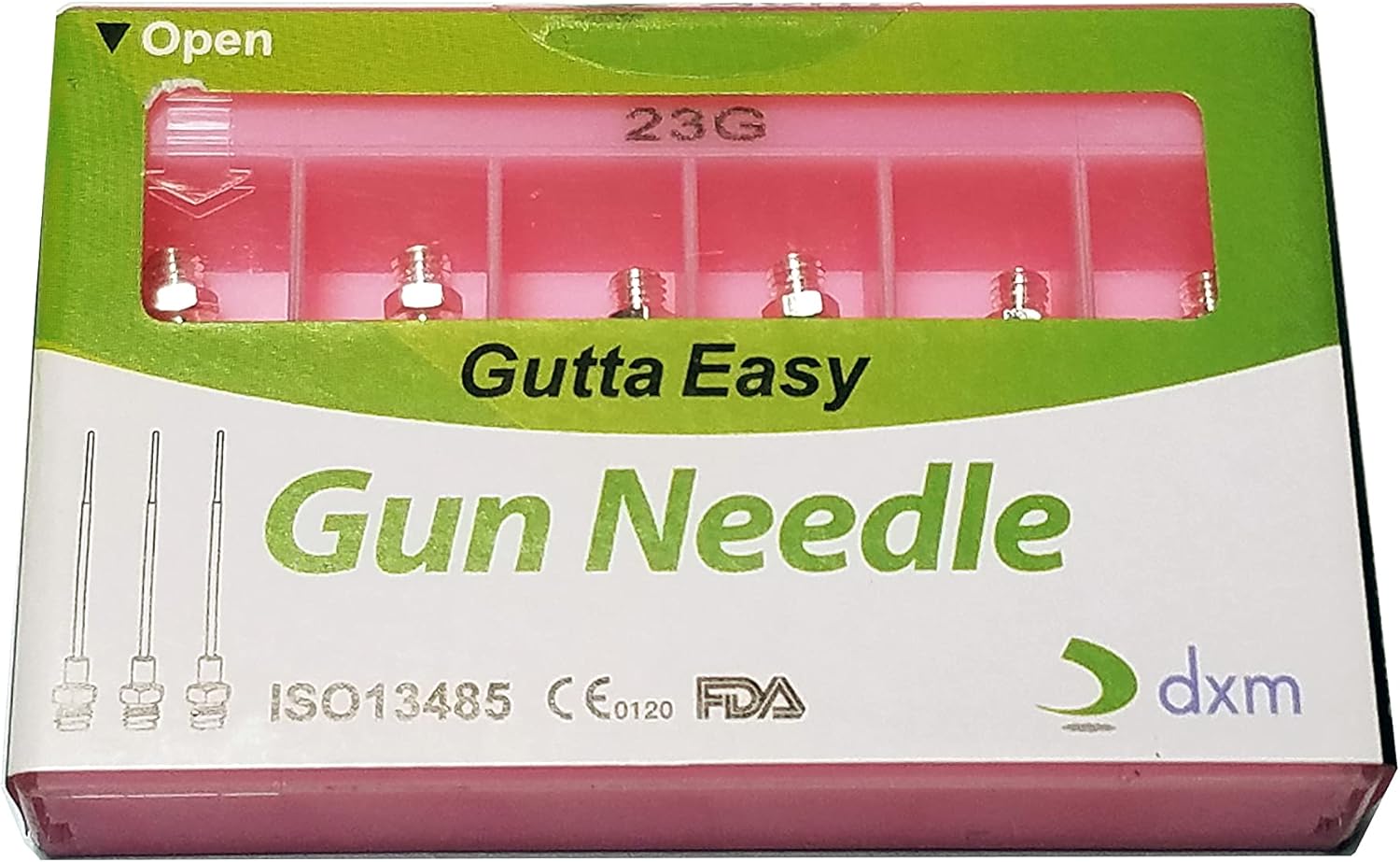 Obturation Gutta Easy Gun Tips -6 Tips EndoApex System Endodontic (23G)
