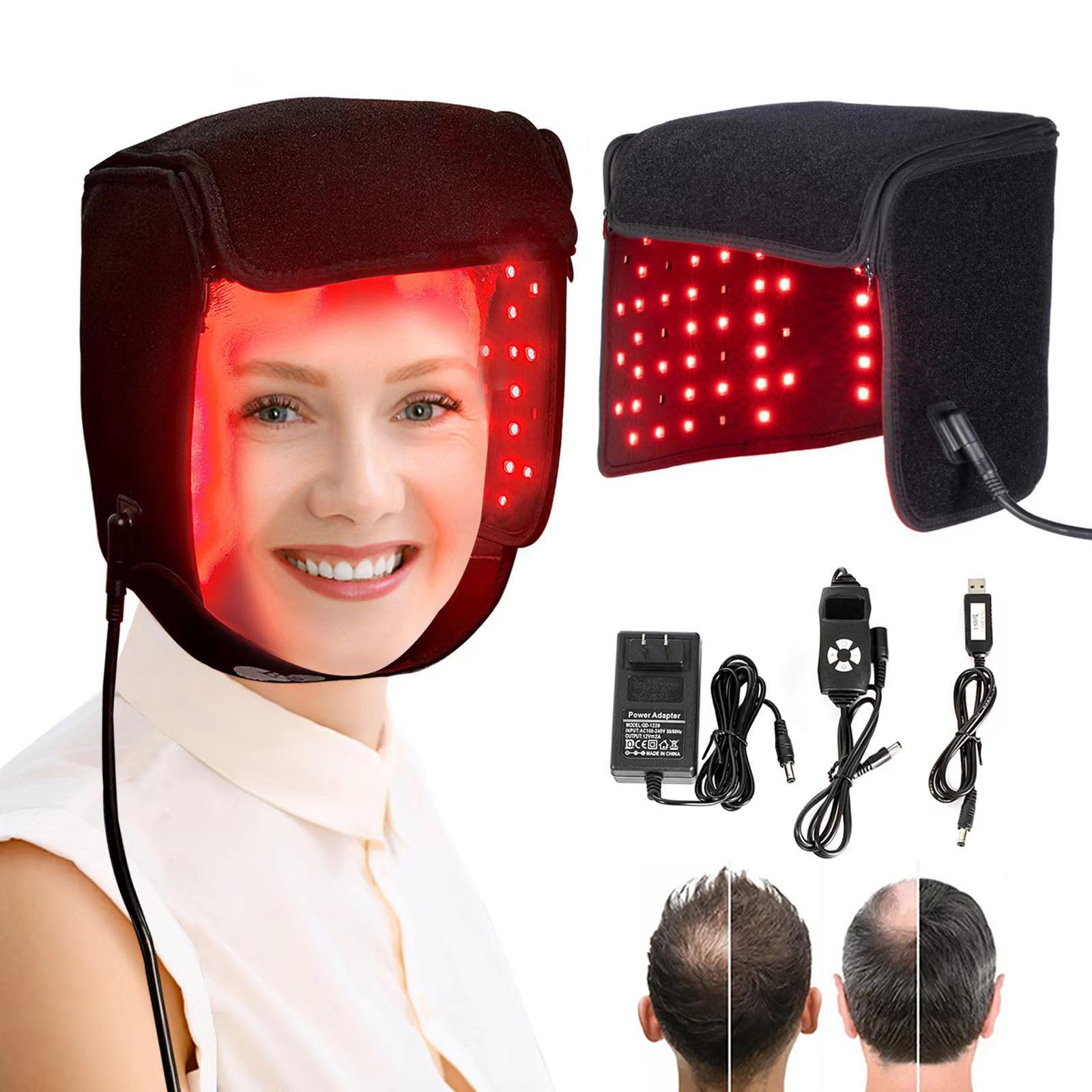 Chute de cheveux solution : le bonnet LED pour retrouver du volume - 8