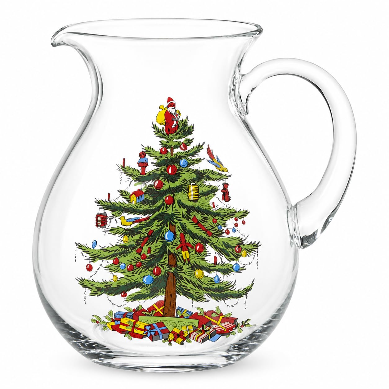 Spode Pitcher, Glass, Multi-Colour