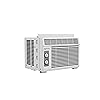 Amazon Basics 5000-BTU Window Air Conditioner with Quiet Operation, Up to 150 Sqf, Cool and Fan Functions, Washable Filter, Adjustable Window Kit, Intuitive Mechanical Controls, for Small Room, White