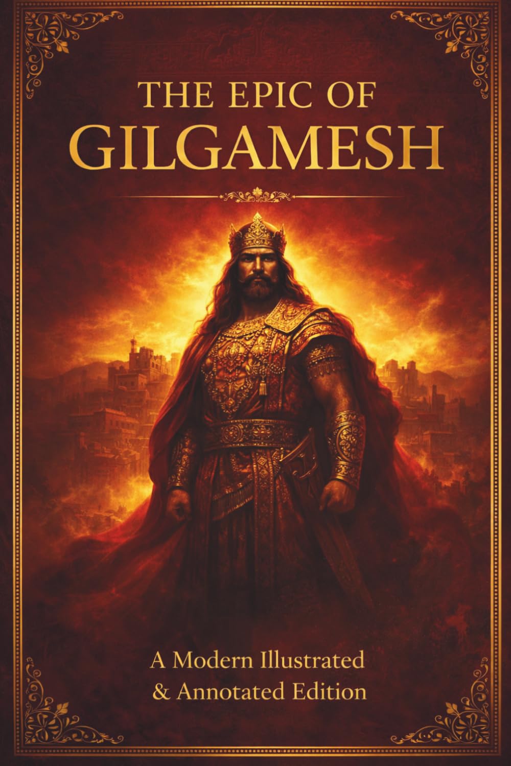 The Epic of Gilgamesh (Annotated and Illustrated Premium Collector’s Edition): A Modern Retelling of the World’s First Epic