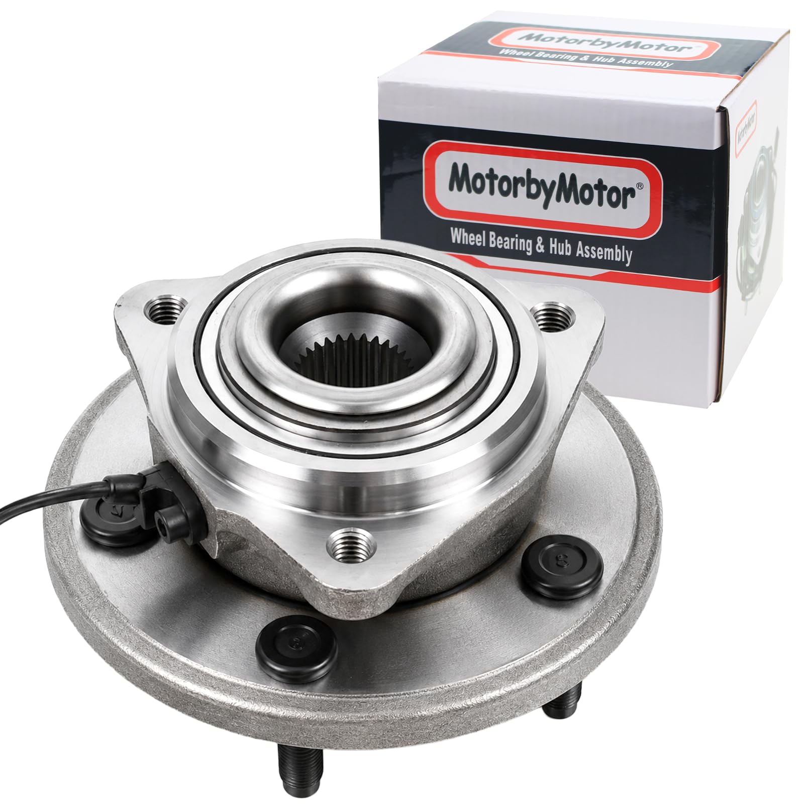 MotorbyMotor 513234 Front Wheel Bearing Hubs for 05-10 Jeep Grand Cherokee