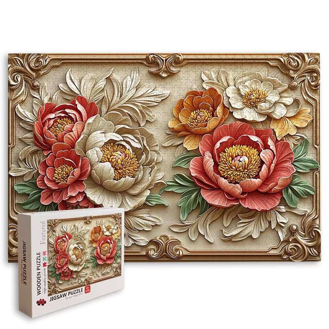 Puzzle Fiore, Puzzle 2000 Pezzi Adulti per Decor, Regalo Donna/Uomo -8742