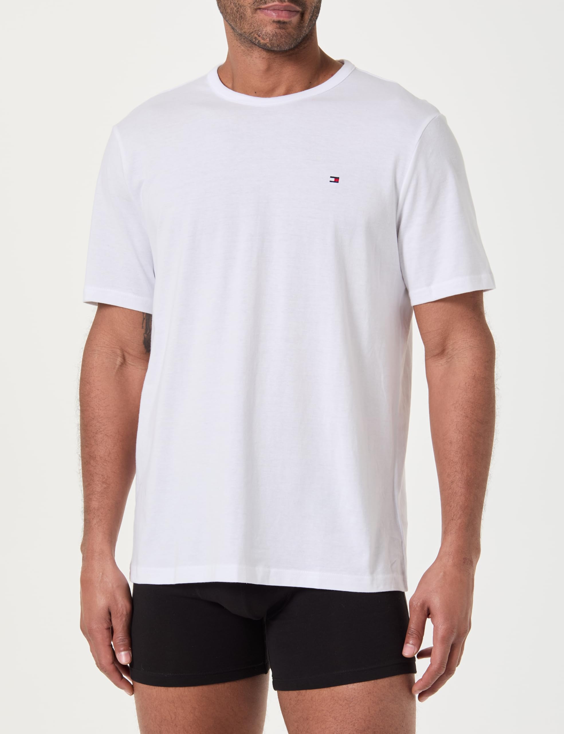 Tommy Hilfiger Herren 3p Ss Tee Um0um03870 S/S T-Shirt (1er Pack)