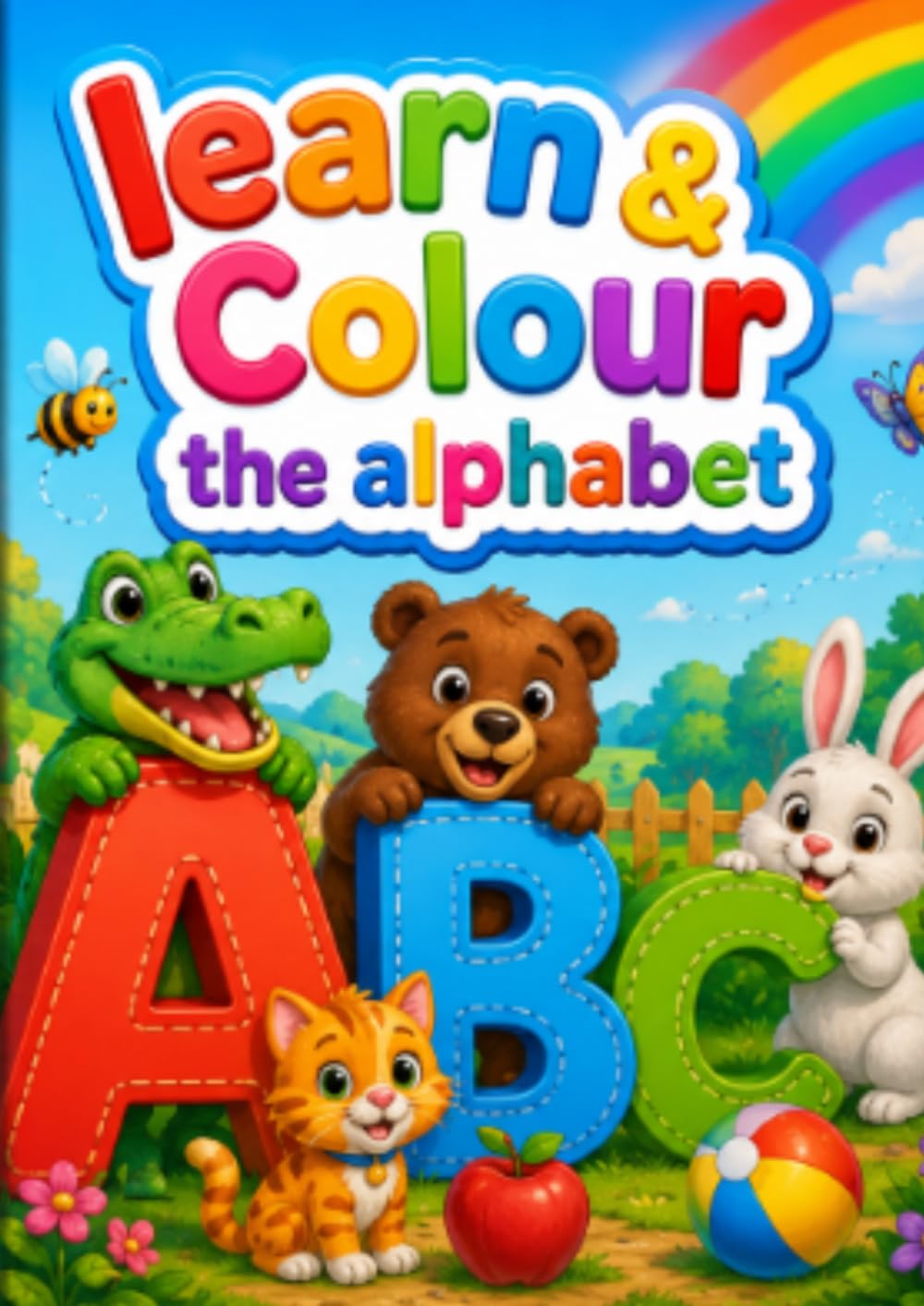 Learn & Colour the Alphabet