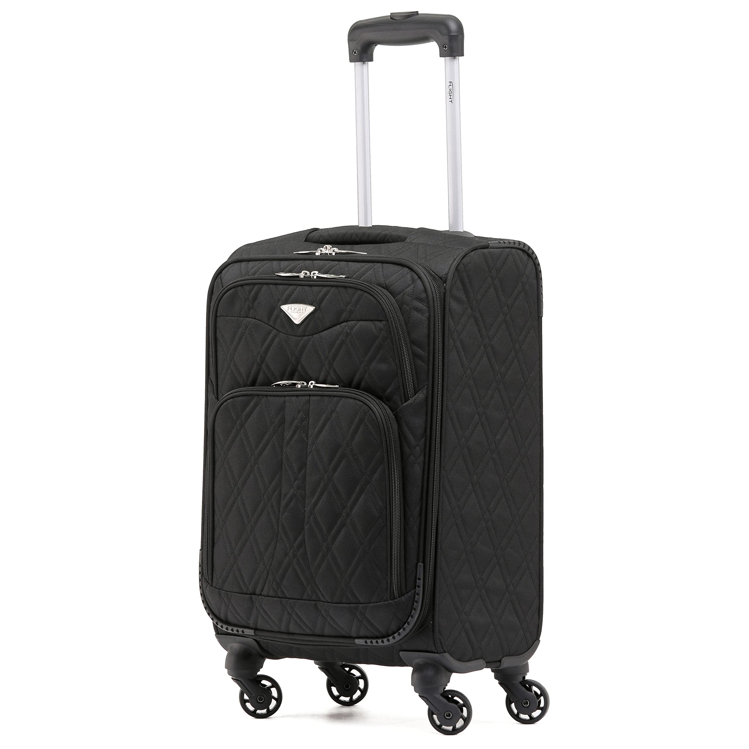 Flight Knight Lightweight 4 Wheel 800D Soft Case Suitcases Anti Crack Cabin & Hold Luggage Options Approved for Over 100 Airlines Including easyJet, BA & Many More! — view 58
