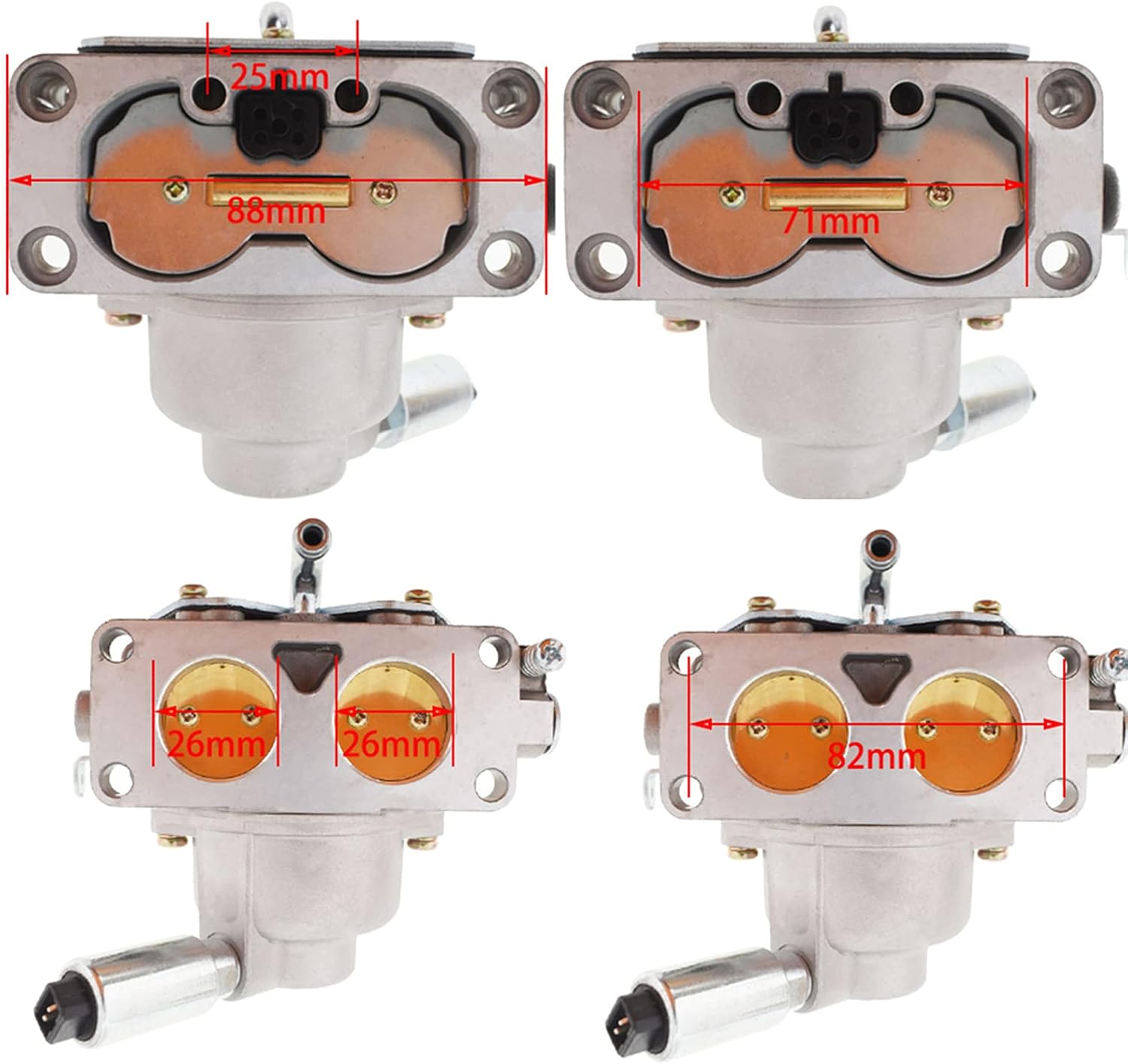 Carburetor Carb Fits for 791230 799230 699709 499804 20-25HP 405777 406777 407777 446677 Lawn Mower Replacement for D125 D130 D150 D170 LA135 Lawnmower