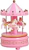 Chavin Nostalgic Spinning Carousel Pink Jukebox hd143pm