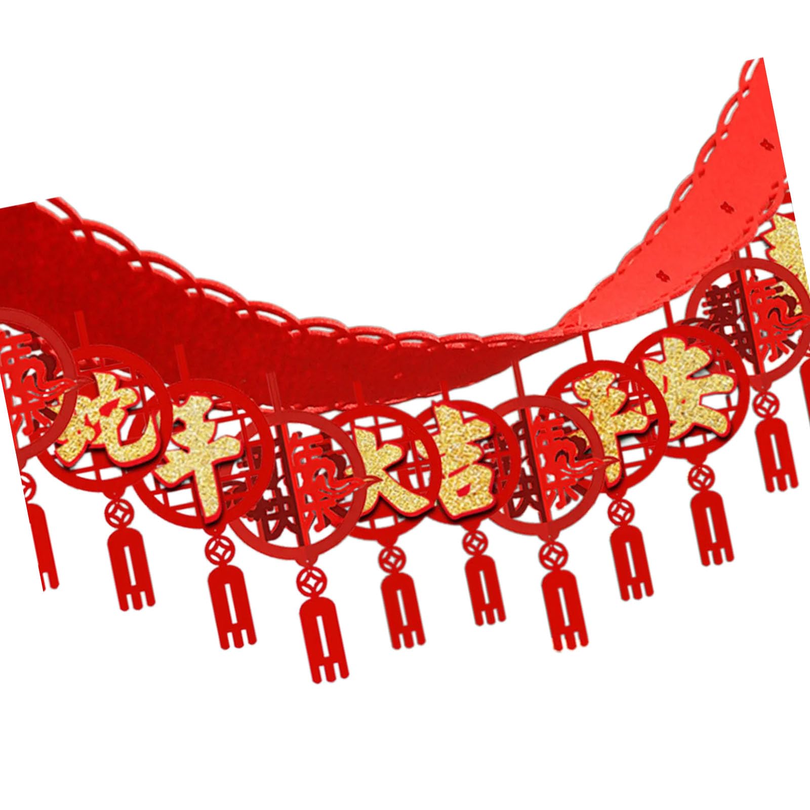 Buxuaaaa Chinese New Year Decoration 2025 Year of the Snake Hanging Ornament for Spring Festival Celebration and Home Decoration Cultural Theme