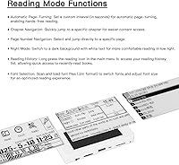 Vista 4 de Mini lector de libros electrónicos con pantalla de tinta de 2.66 pulgadas, dispositivos lectores electrónicos para visualizar archivos TXT y EPUB