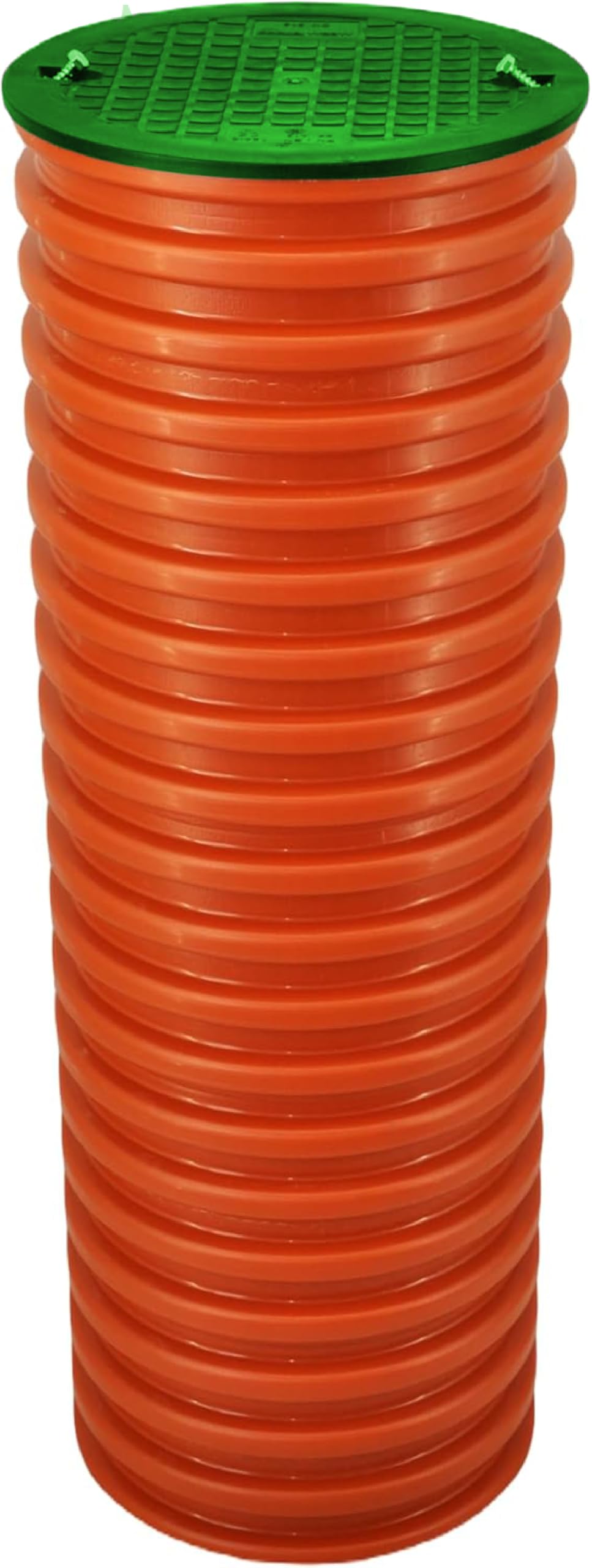 KG-Abwasserrohr Mit Boden & Deckel – DN315 Oder DN425, 1 M, PVC-U, Für Sickerschacht & Kontrollschacht
