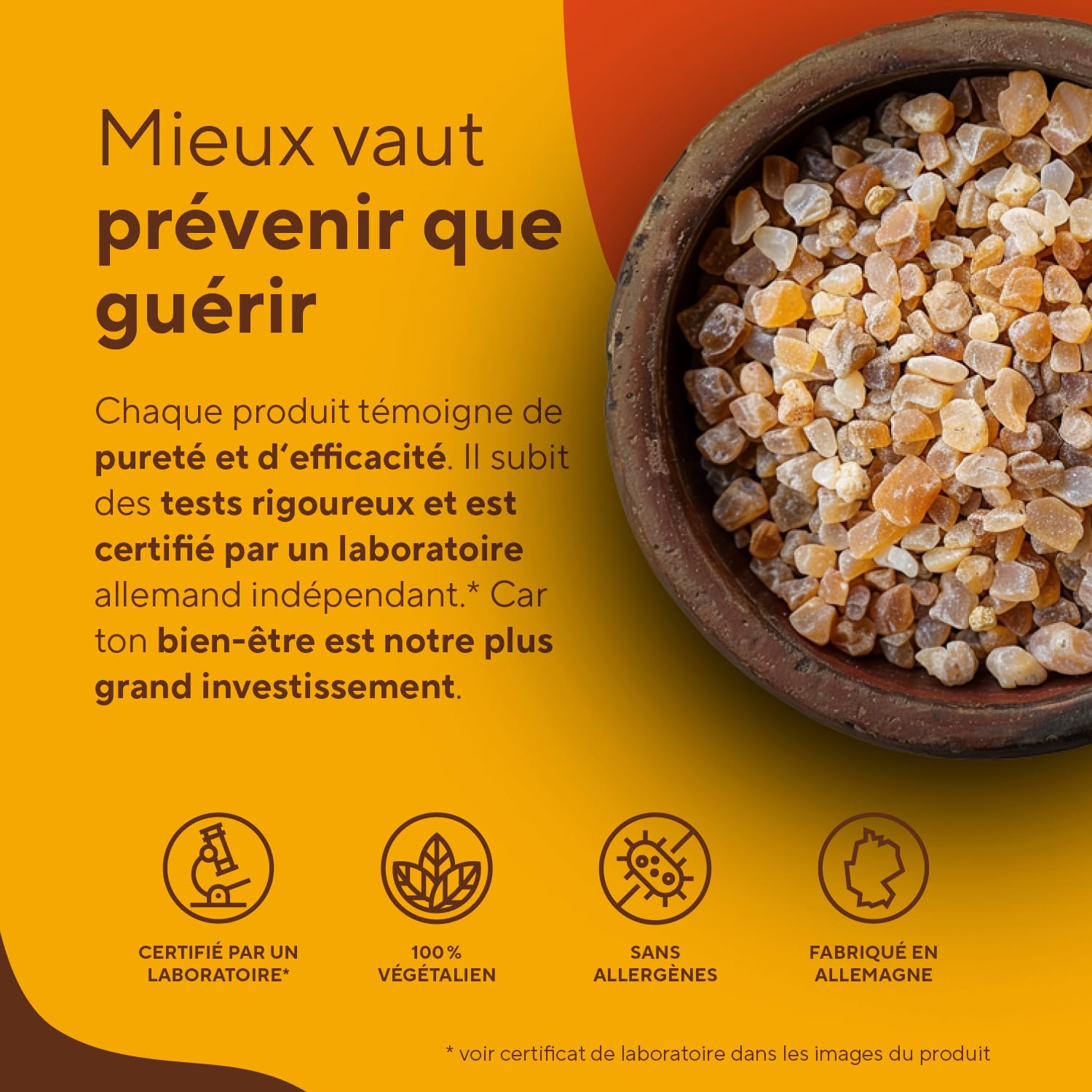 Boswellia Serrata | 2.000mg - 240 Gélules - 85% d'Acide Boswellique - Bien-être, Articulation - Encens Indien - Ayurveda, Vegan - Sans: Additifs, Lactose & Gluten - TRUE NATURE