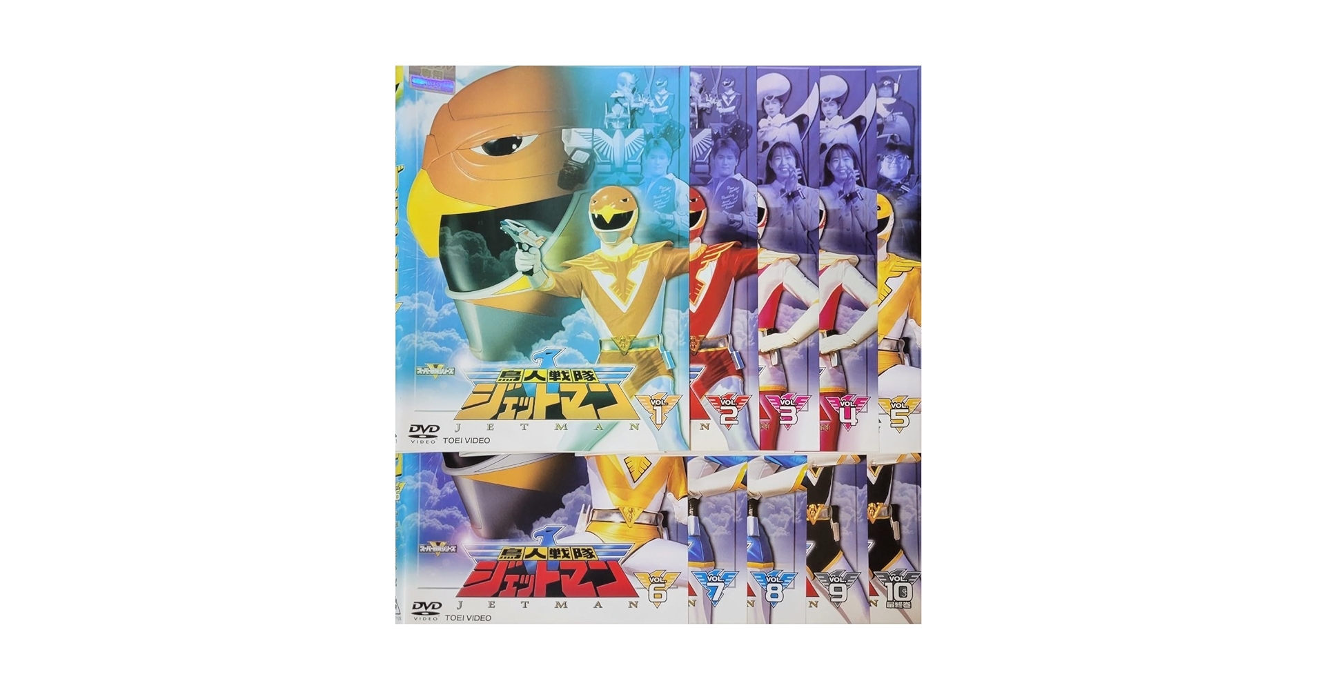 Amazon.co.jp: 鳥人戦隊ジェットマン DVD レンタル落ち 田中弘太郎