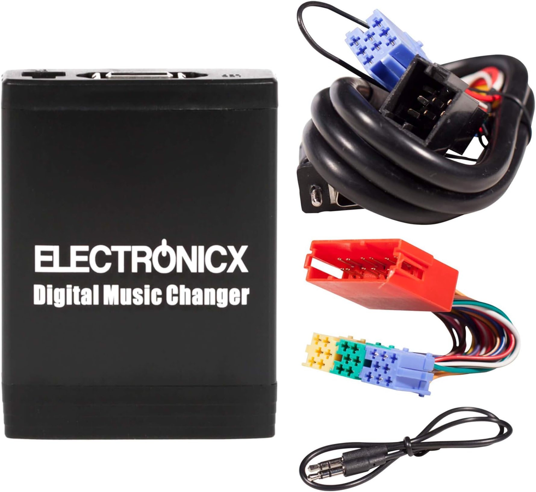 Electronicx Elec-M06-VW8 USB SD MP3 AUX CD Changer Adapter for 8 Pin plus 20 Pin Adapter Chorus 2, Concert 1,audio