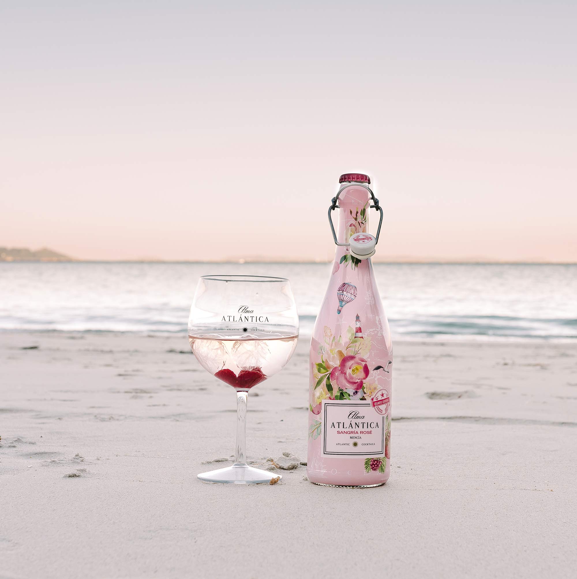 Alma Atlántica Sangría Rosada premium - 6 x 750 ml
