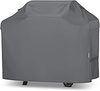 Vista 1 de Unicook Cubierta de parrilla de 55 pulgadas para parrilla al aire libre, cubierta de barbacoa de gas resistente al agua, cubierta exterior de 3 a 4