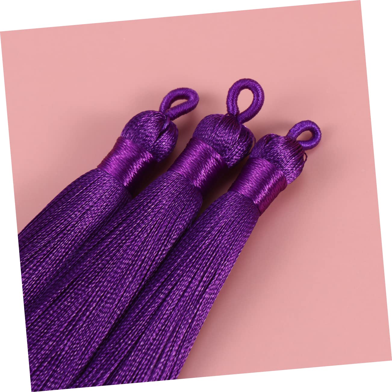 Colgantes Borlas Para Bolsos - Pack De 4 (Oro/Plata, 10cm) - Accesorios DIY