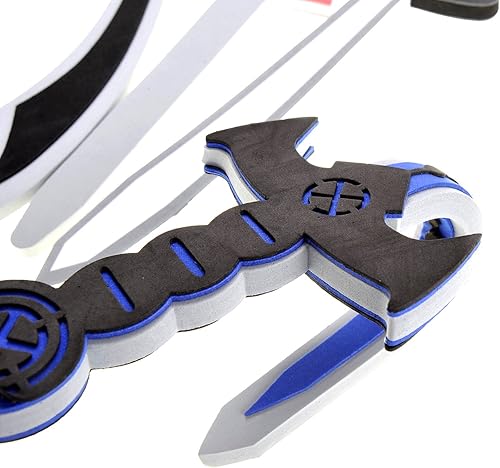 Miniatura 4 de PowerTRC Juego de 8 espadas con espadas únicas Cimitarras Espada larga Cutlasses Espada de Viking