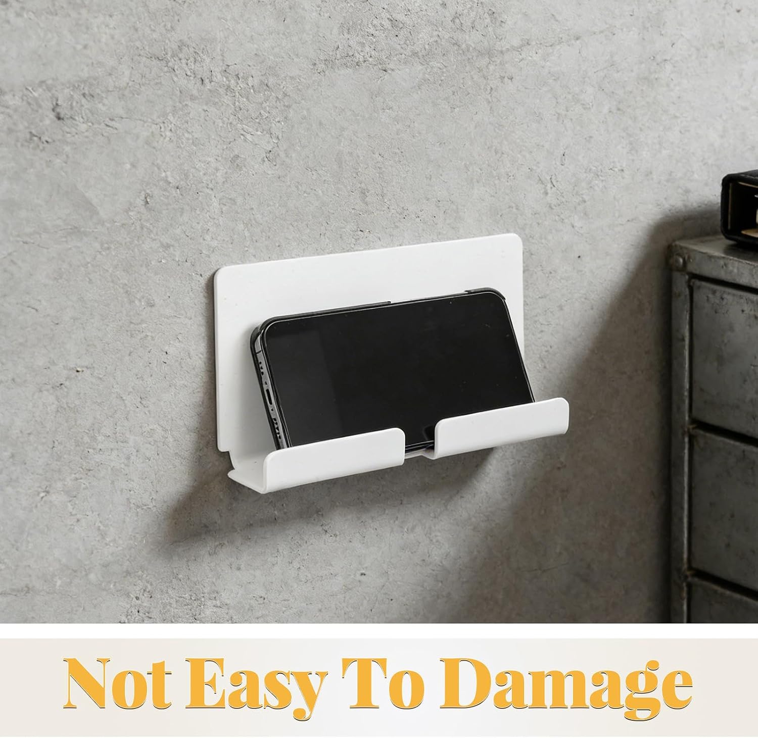 Tablet Wall Mount Holder Acrylic Stand with Charging Hole image 3