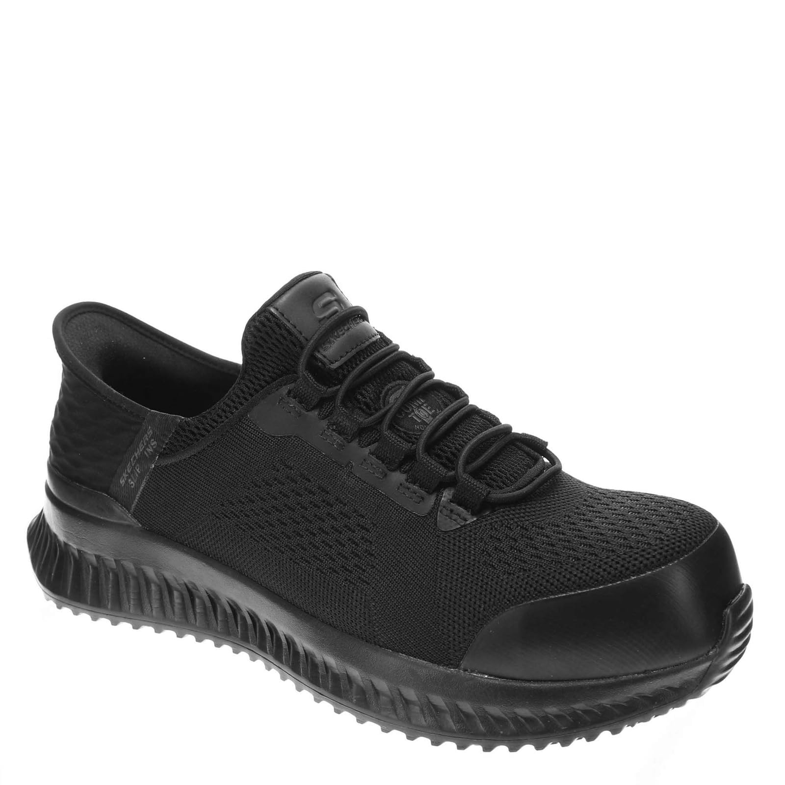 Men's Hands Free Slip-ins Tilido Fletchit Comp Toe, Black, 11 Wide-image-3