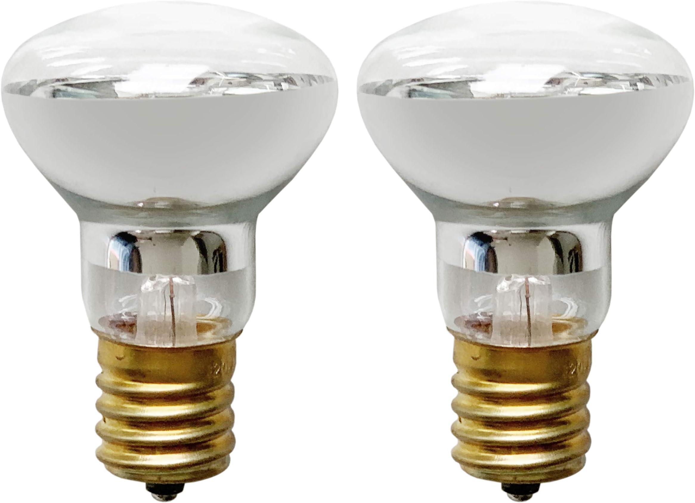 R39 E17 Replacement Light Bulb Motion 30 Watt Lamp Reflector Type (2 Pack)