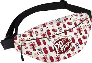 BWWKTOP Diet Drinks Waist Bag Drinks Gift Emotional Support Fanny Pack Drinks Beverage Merchandise (Diet Drinks-WB)