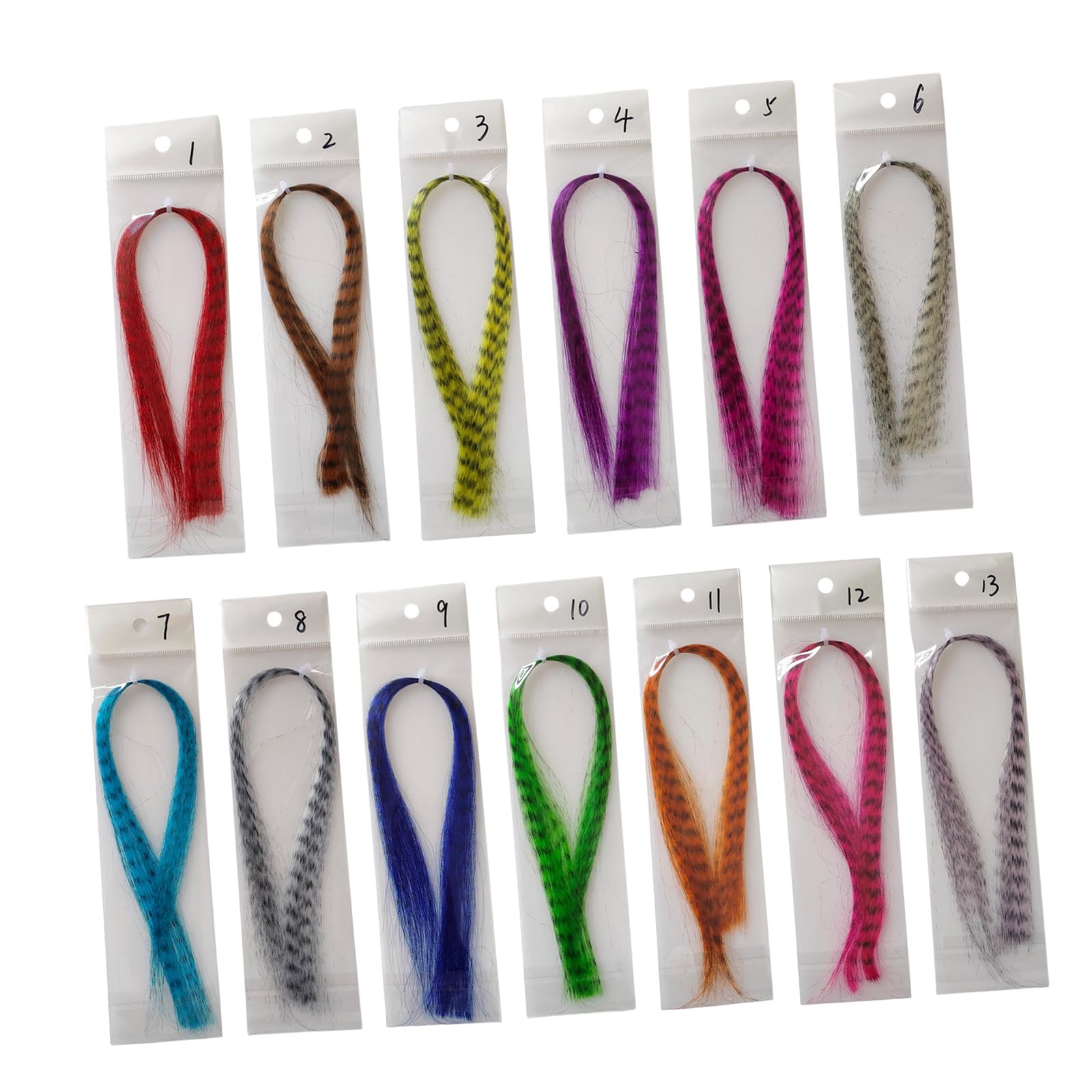 CUNZJIA Fly Fishing Lures Tying Set Carbon Fibre Artificial Baits Materials for Freshwater Saltwater Fly Lures Tying Materials