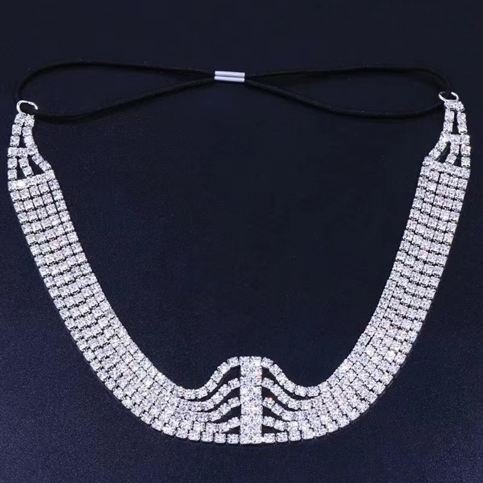 Fascia Per Capelli Da Sposa Con Strass KALIONE, Corona Oro Con Lettere 'SPOSA', Elegante Cerchietto Per Addio Al Nubilato, 12,2x17,5 Cm
